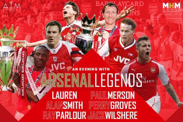 Arsenal Legends Live breaks